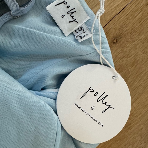 NWT Princess Polly Cottage Hill Mini Dress in baby blue - US 2 - Picture 13 of 15